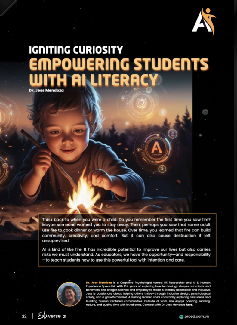 Igniting Curiosity, Empowering Students with AI Literacy